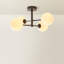 Demetro Glass Semi Flush Mount-866283504