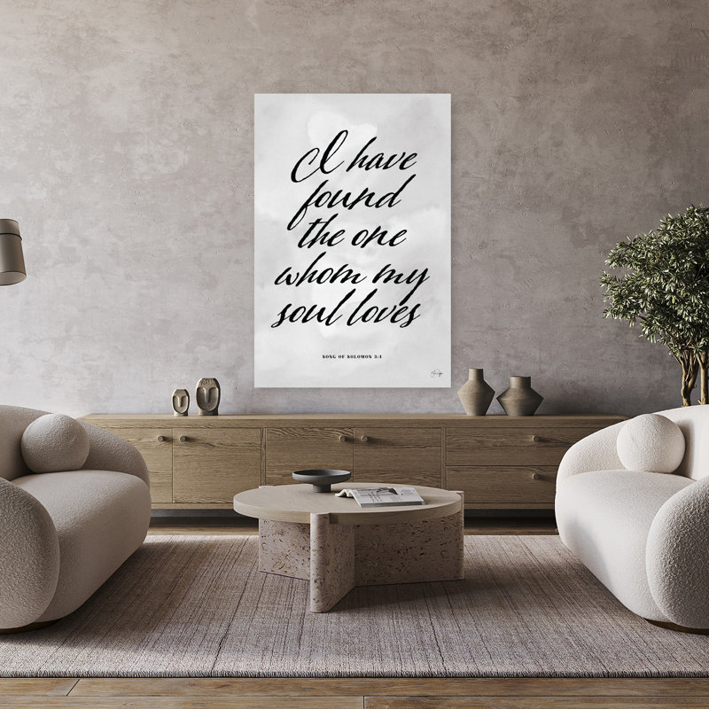 Found The One, art abstrait contemporain, H 48 po x l 32 po