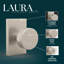 Paquet de 4 poignées de porte Mega Handles Laura-132779828