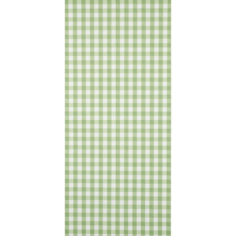 Willa Check Small Wallpaper, Leaf