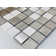 1" x 1" Mixed Material Mosaic Tile