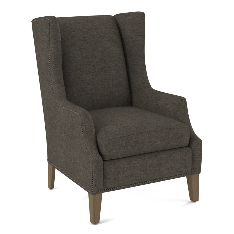 Wingback Chair, Weathered Gray, 61704-62