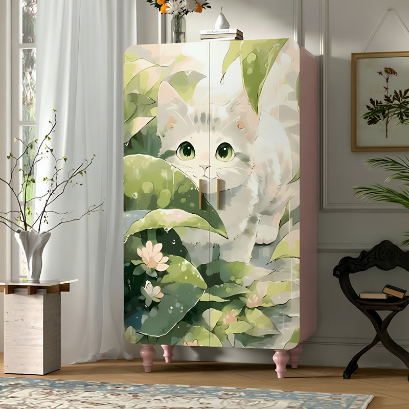 Garde-robe moderne de style français de style crème