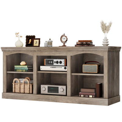 70"W Sideboard With Adjustable Shelf, Large Tabletop For Living Room