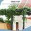Arkose 3 x 3 m Metal Pergola Garden Gazebo Grape Trellis for Plants