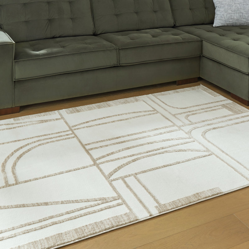 Farongrove 5'3" X 7' Area Rug, Rectangle 5'3" x 7'