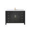 Meuble-lavabo 48 po avec lavabo encastré en céramique certifié CUPC-738682815