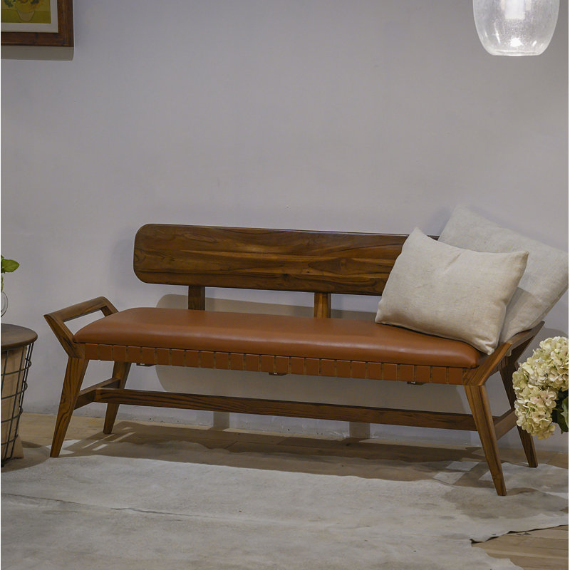 Banc en cuir Mylas
