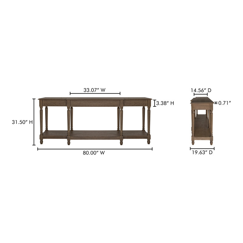 Martha 80'' W Console Table