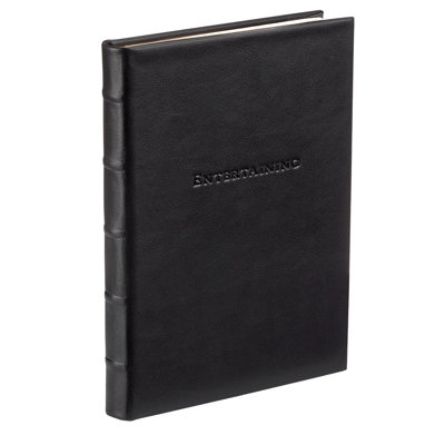 Leather Entertaining Book