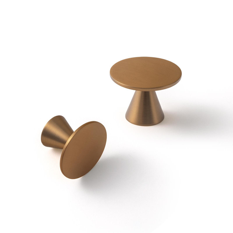Round Knob Multipack, Dark Champagne Bronze, 1.5