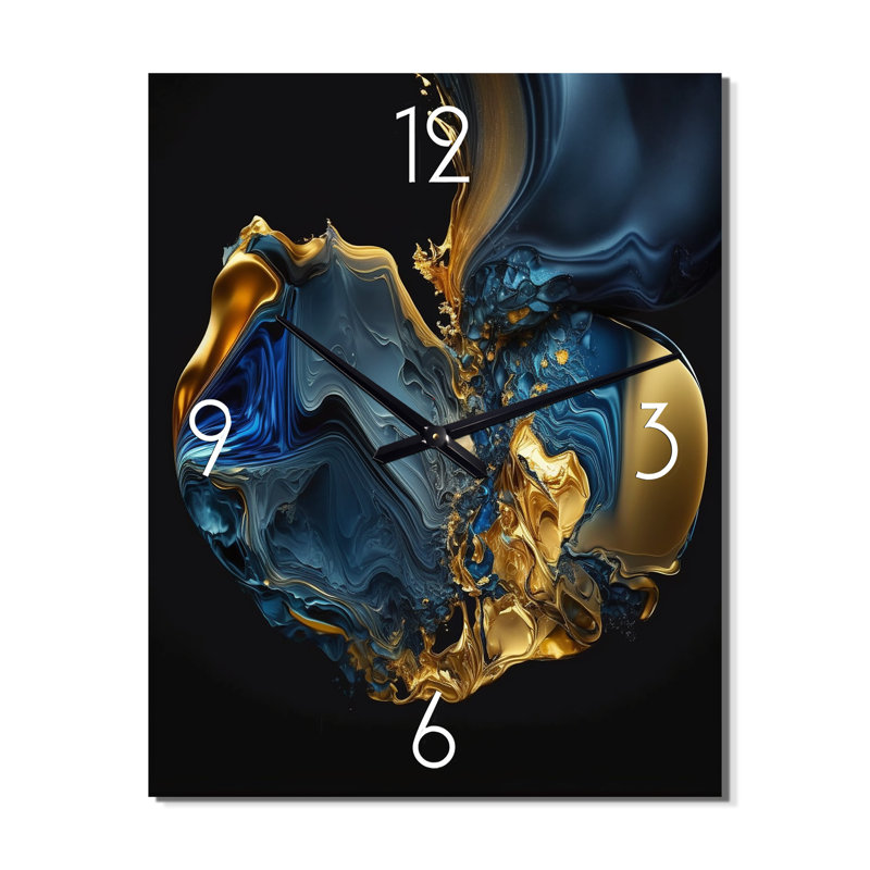 Ilsetraud - Horloge murale à encre liquide, Grand