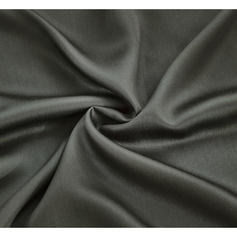 Silky Cooling Eucalyptus Tencel Lyocell Bedding Collection Sateen Sheet Set, King, Slate Gray