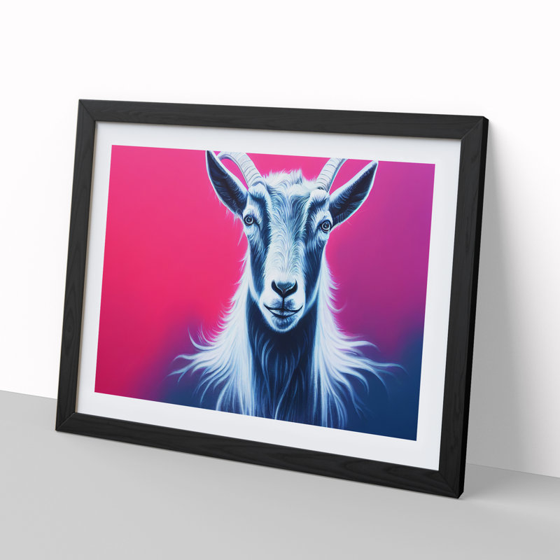 Goat in Colour Vol.4 - Framed Print