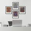 «Botanical Pattern Collage» encadré sur papier, 4 pièces par William Morris-97770416-97770417