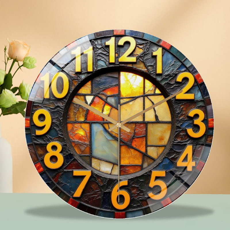 Horloge murale 12 po