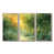 Toile naturelle avec cadre flottant