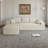 2 - Piece No Assembly Required Upholstered Sectional, Free Combination Cloud Sofa with L-Shape Chaise-313821470
