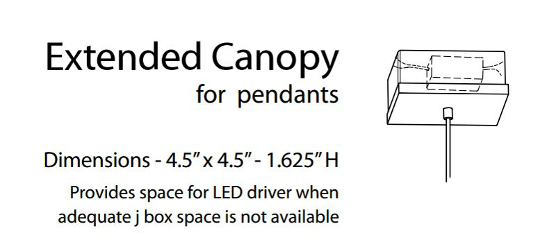 Levis 1 - Light LED Pendant, Brushed Aluminum, Low Profile, 2700K (warm)
