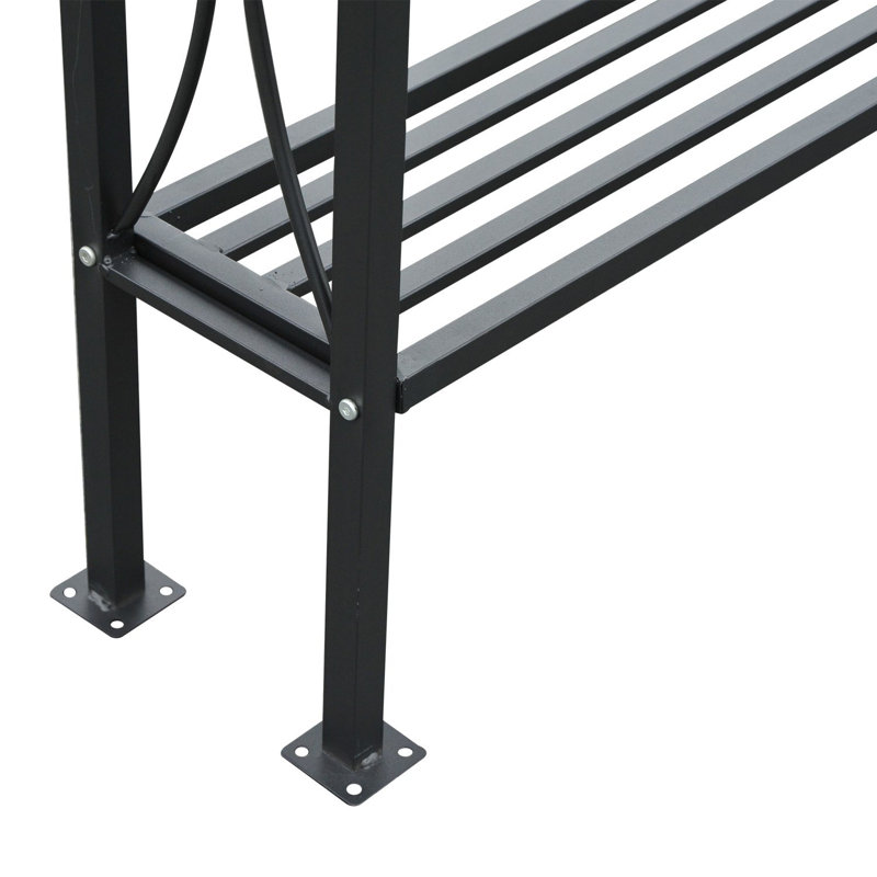 Waller 2.5m x 1.5m Metal BBQ Gazebo