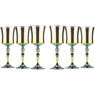 Drayce 8.25oz. Handmade Wine Glass Set
