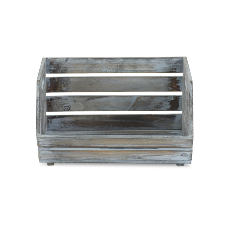 Boîte de rangement en bois Hashum
