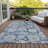 Blaire Floral Indoor / Outdoor Rug-1421846932