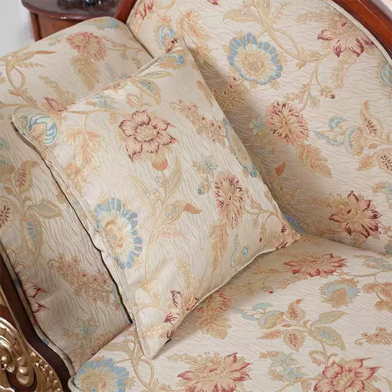 Chaise en bois massif tendance et luxueuse., Face à la gauche