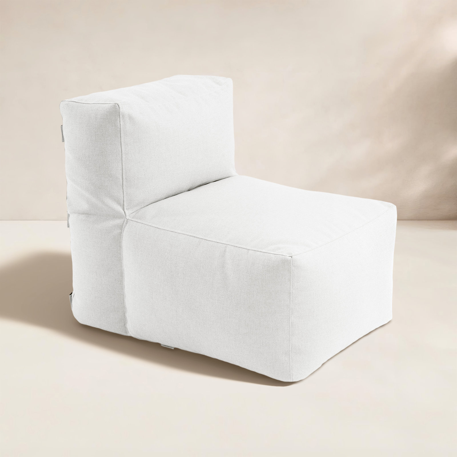 Sunbrella Outdoor Solid Modular Seating, White