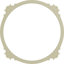 Ensemble d'anneaux de plafond coquille-88036066-88036062