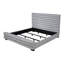 Lit tapissier gris 58 po Boucle-2108837147