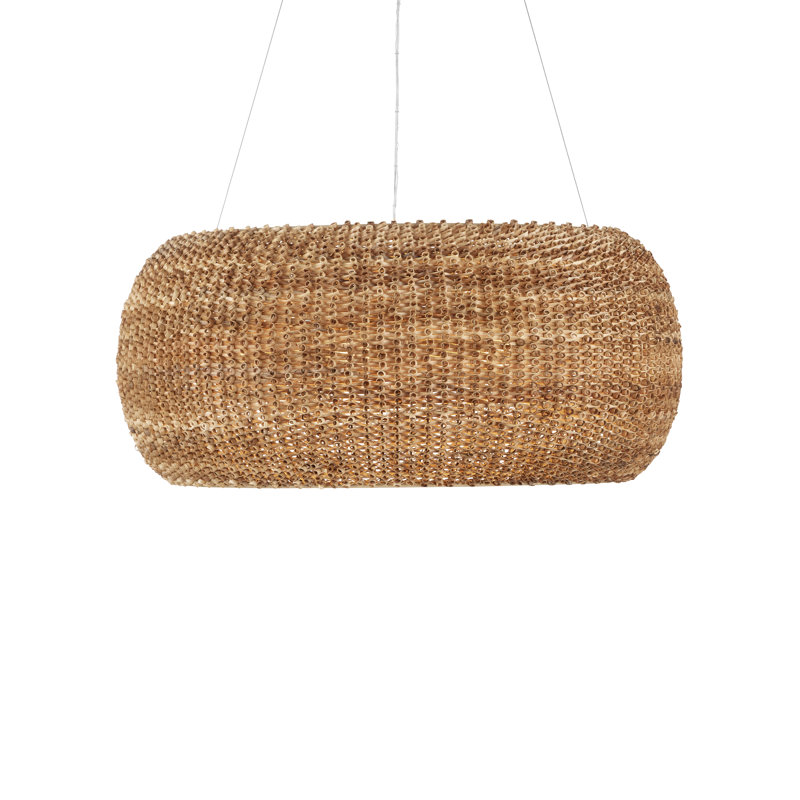 Boucle 6 - Light Wrought Iron Chandelier