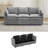 80.3" Wide Modular Storage 3-Seater Sofa-910919112
