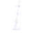 4-Shelf Modern Office Clear Acrylic Bookcase Design Option Storage
