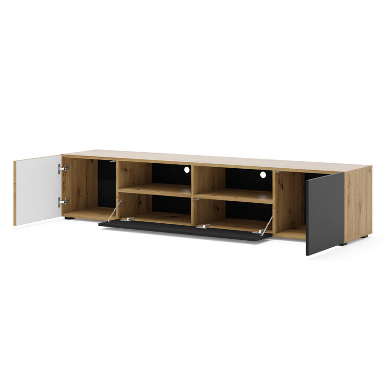 Ameriya Unfinished TV Stand for TVs up to 88"