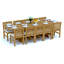 Devon Outdoor Teak Dining Set-921695161