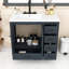 Meuble-lavabo de salle de bain avec armoire de rangement et 5 tiroirs-510400243