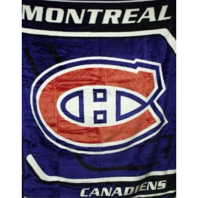 Plush NHL Blankets, 60"x80", Super Soft & Warm - All Teams