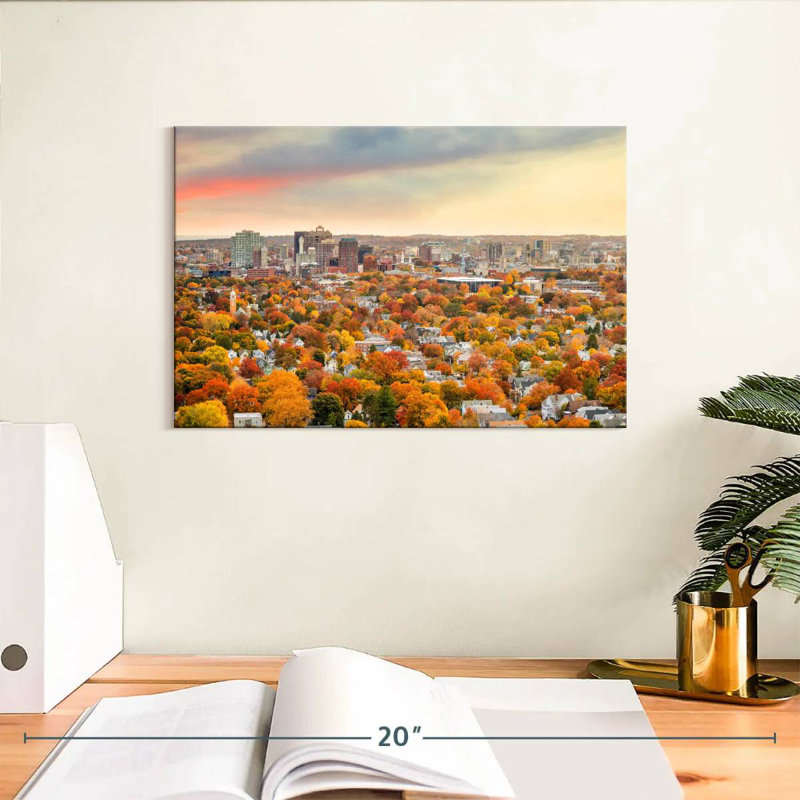 Rorry New Haven Connecticut, 8" H x 12" W