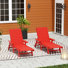 Chaise longue inclinable de 46,7 po Laguna
