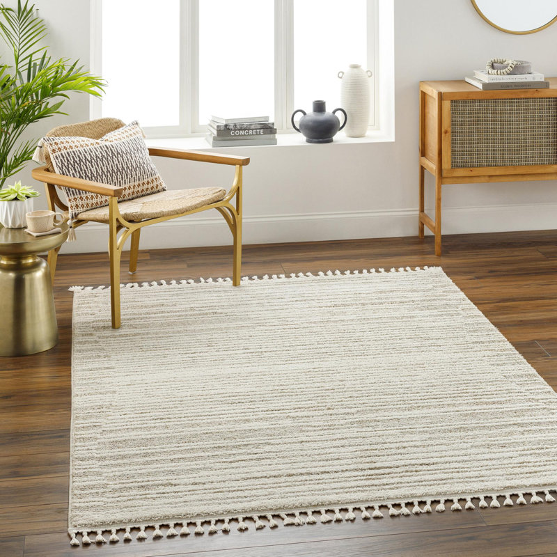 Anaysha Striped Indoor Rug, Rectangle 9'2" x 12'