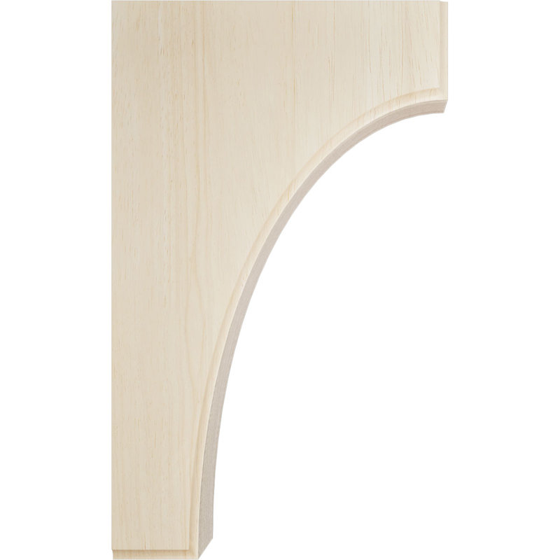 Support Clarksville, Hévéa, 3.5" W x 8" D x 10" H