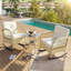2 - Person Patio Dining Set with Square Table-771233573-771233572