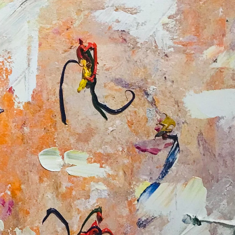 Angels Painting by Irina Gorbman, 18" H x 24" W