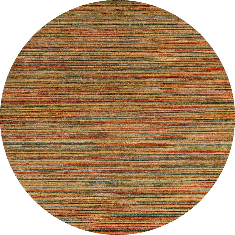 Abstract Indoor Rug, Round 5'