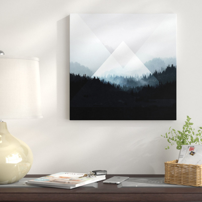 « bois v. z », impression sur toile, H 18 po x l 18 po x P 1,5 po