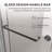 Ukd01 61 To 65 In. X 66 In. H Frameless Double Sliding Shower Door in Space Gray With 3/8 In. (10Mm) Clear Glass-120280486-122741027