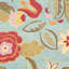 Tapis floral en laine crocheté à la main Emrick-15993918
