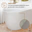 Baignoire de trempage autoportante de 59 po L x 30 po avec robinet-86003688