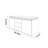 Retro Elegant Multi Use Kitchen Island Perfect for Kitchen Living Areas Dining Rooms Breakfast Nooks